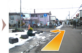 清田通からのアクセス 3